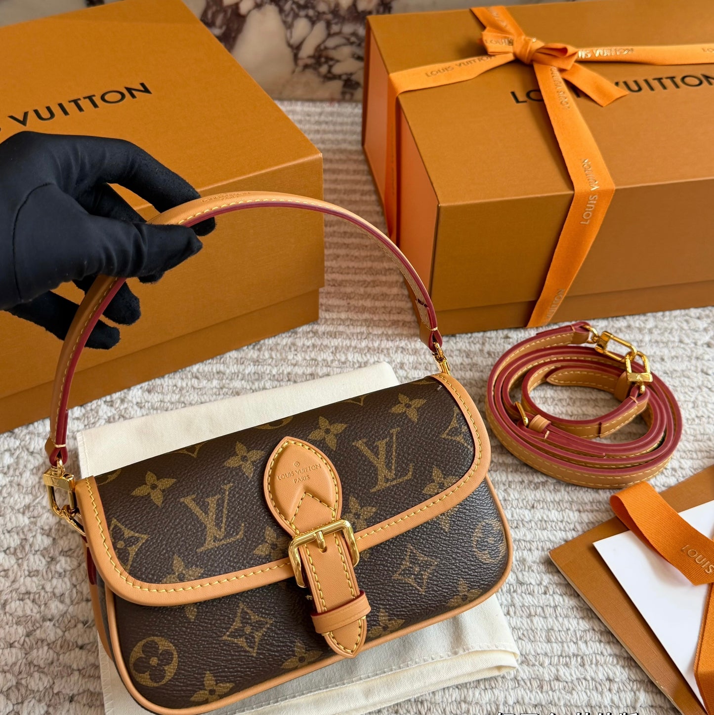 Cuero | Monogram Flap Top-Handle Bag