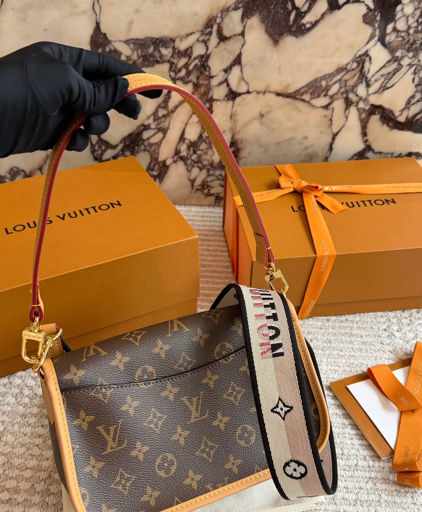 Cuero | Monogram Flap Crossbody
