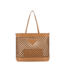 Prada Sand Leather Shopping Bag