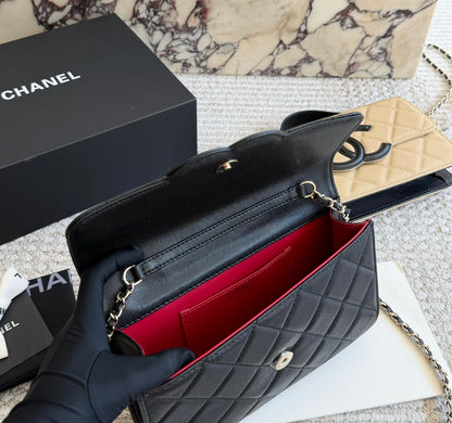 Cuero | Black Quilted Shoulder Bag