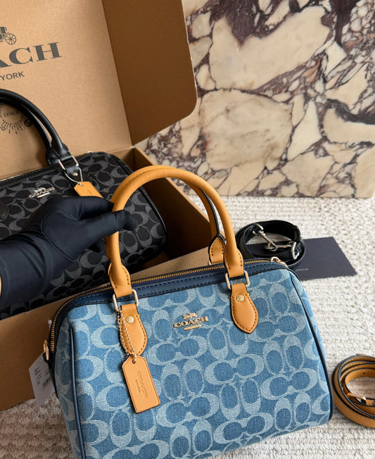 Cuero | Monogram Satchel Bag