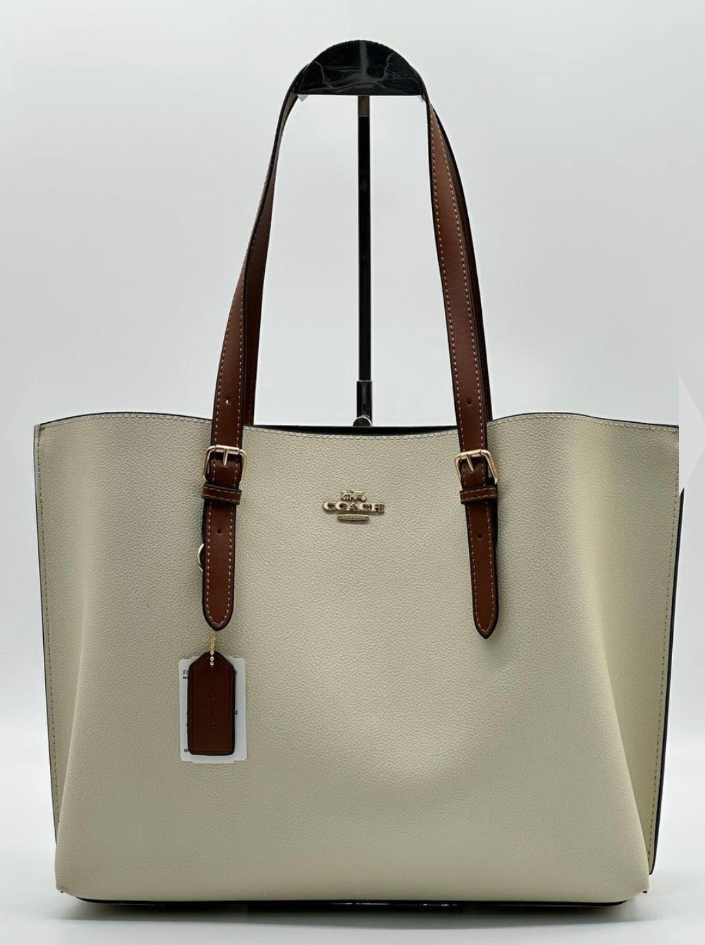 Cuero | MOLLIE TOTE LARGE - OFFWHITE