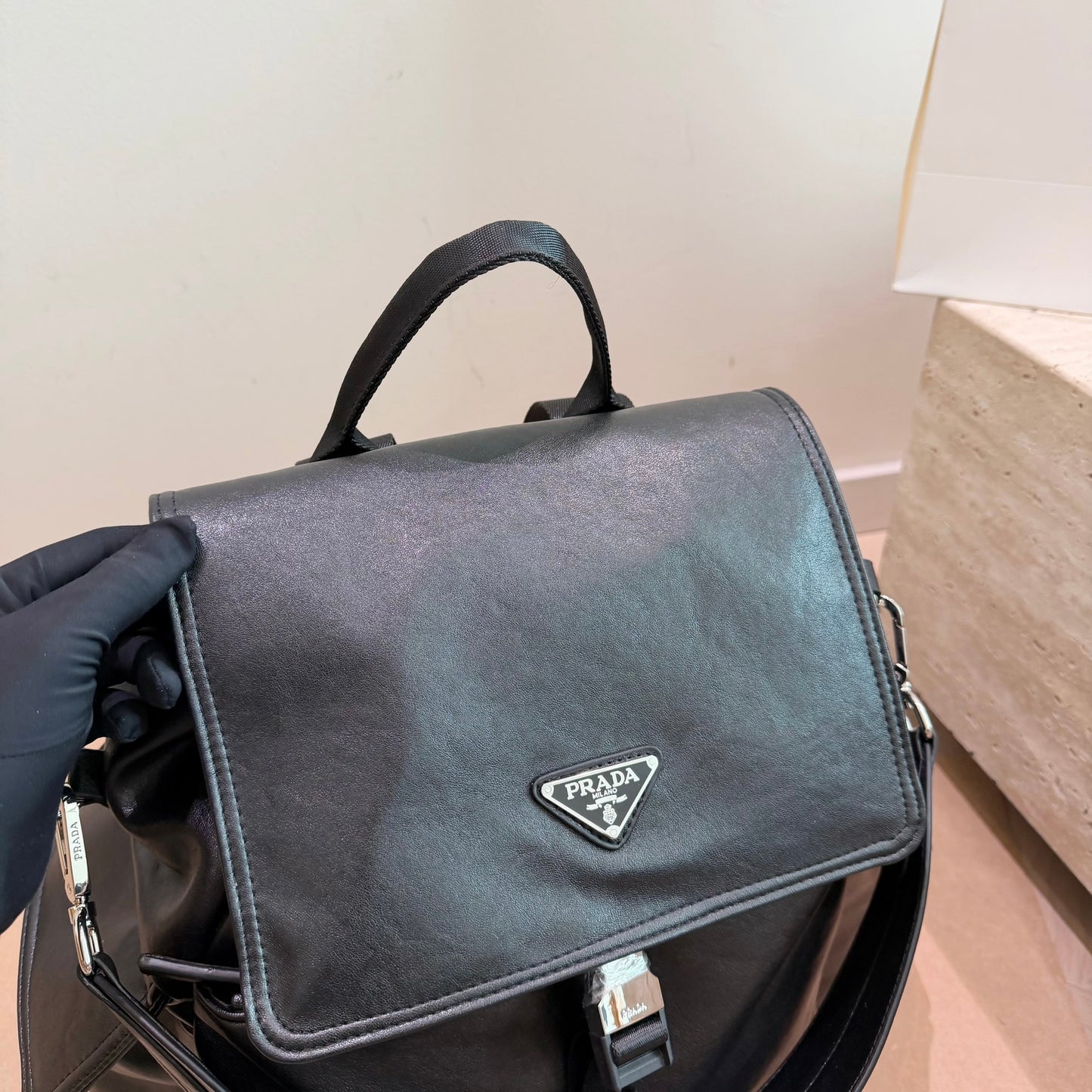 Cuero | Flap Buckle Backpack