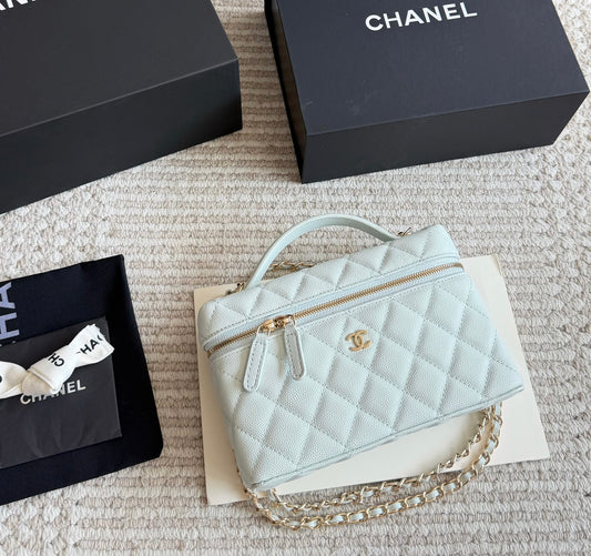 Cuero | Quilted Vanity Case Bag