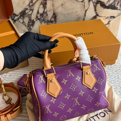 Cuero | Monogram Mini Speedy Bag