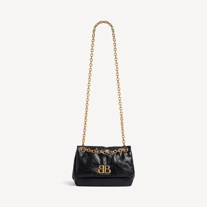 Cuero | WOMEN'S MONACO BAG MINI IN BLACK