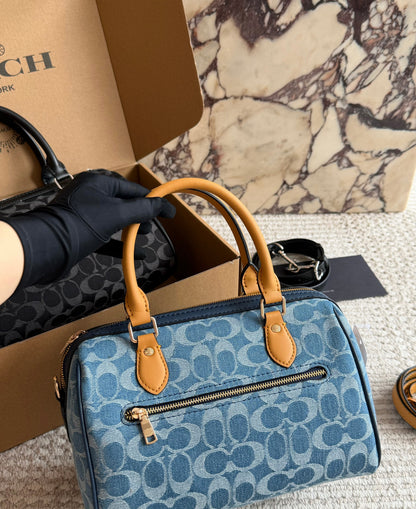 Cuero | Monogram Satchel Bag