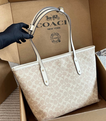 Cuero | Signature Tote Bag - Beige