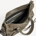BALENCIAGA WOMEN'S LE CITY BAG SMALL IN ARMY GREEN