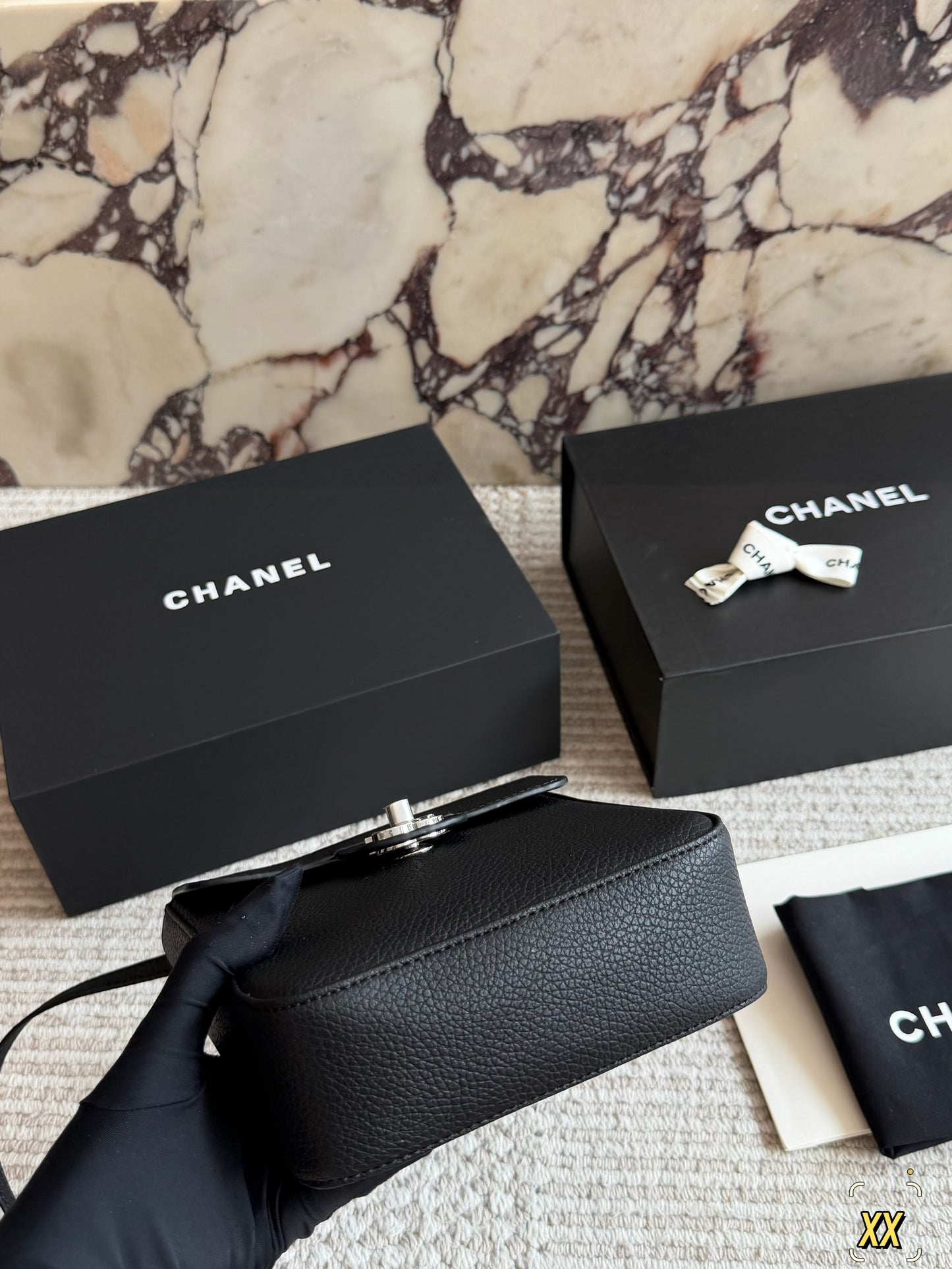 Cuero | Mini Phone Bag Black