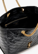 Cuero | SAINT LAURENT Niki shopping bag