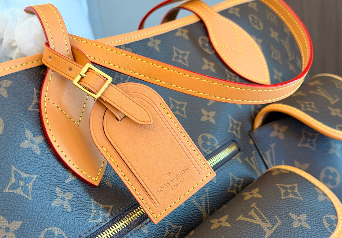 Cuero | Monogram Utility Tote