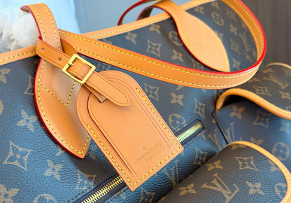 Cuero | Monogram Utility Tote