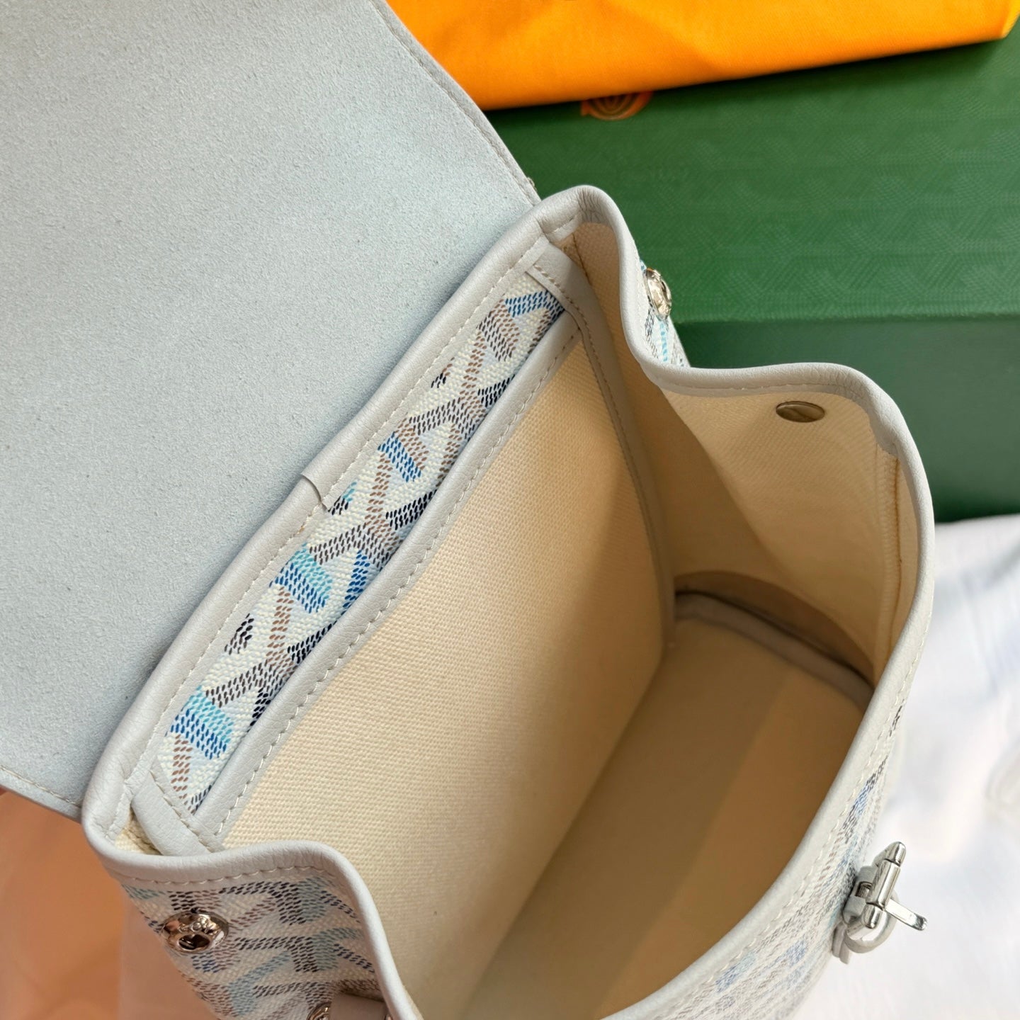 Cuero | Monogram Backpack & Mini Bag Set