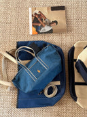 Ralph Lauren Cotton Canvas Mini Shopper Tote in Natural