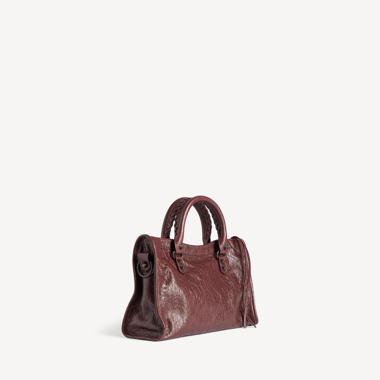 Cuero | WOMEN'S LE CITY BAG SMALL IN DARK BURGUNDY