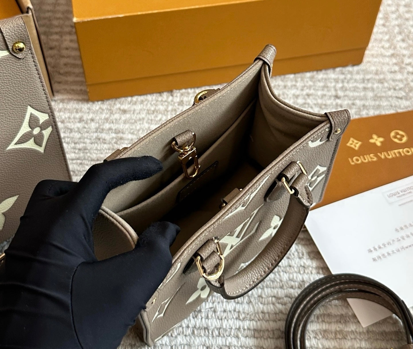 Cuero | Monogram Mini Tote Bag