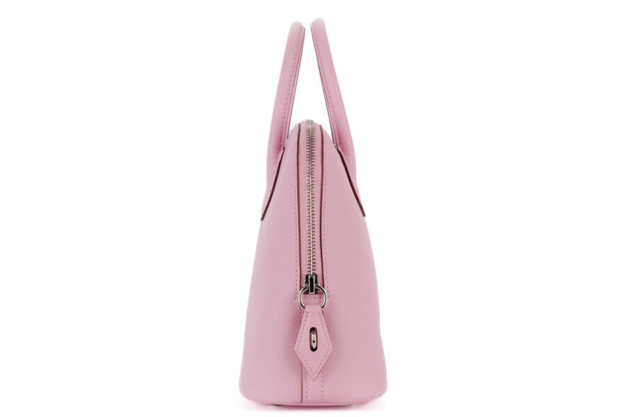 Cuero | Bolide 25 Mauve Sylvestre Epsom Palladium Hardware