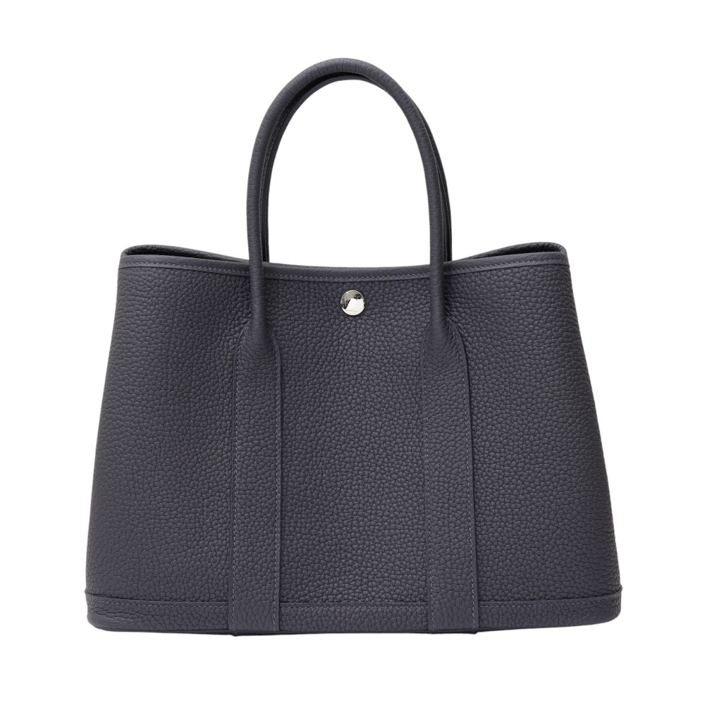 Cuero | Garden Party TPM Negonda Ardoise Silver hardware K stamp