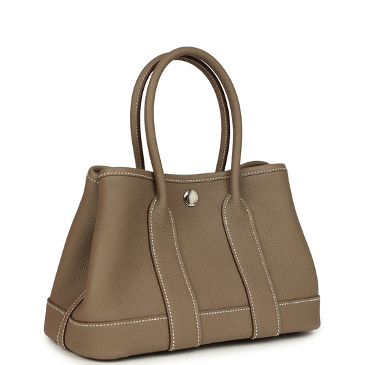 Cuero | Garden Party Neo 23 Etoupe Negonda Palladium Hardware