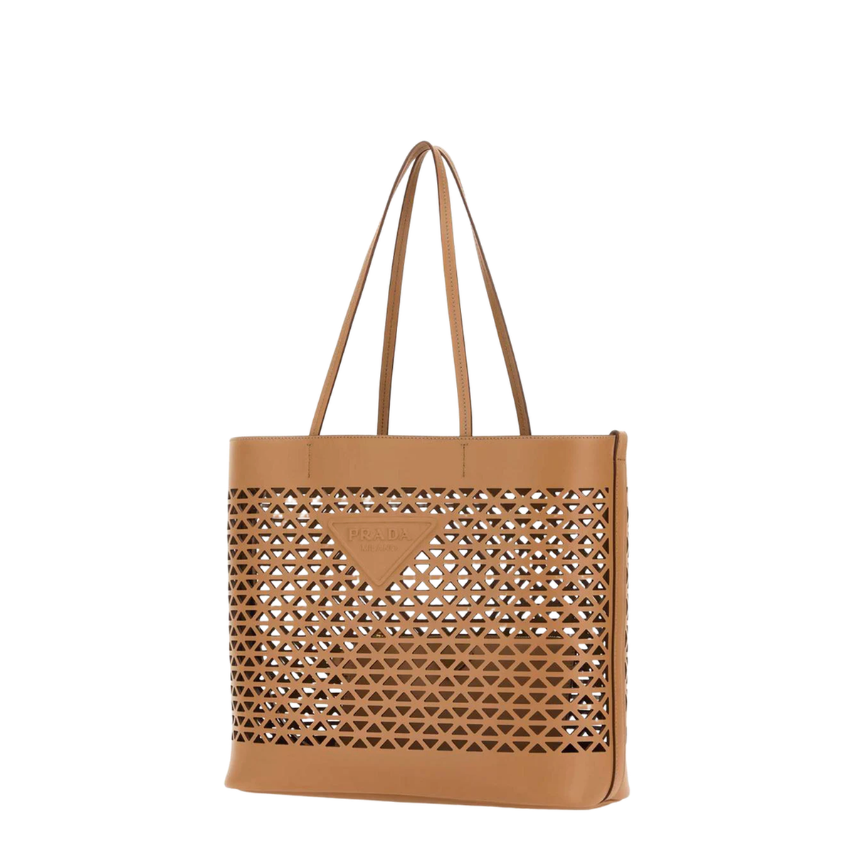 Cuero | Sand Leather Shopping Bag