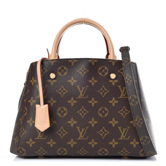 Cuero | LOUIS VUITTONMonogram Montaigne BB