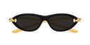 Bottega Veneta Black Cat Eye Sunglasses