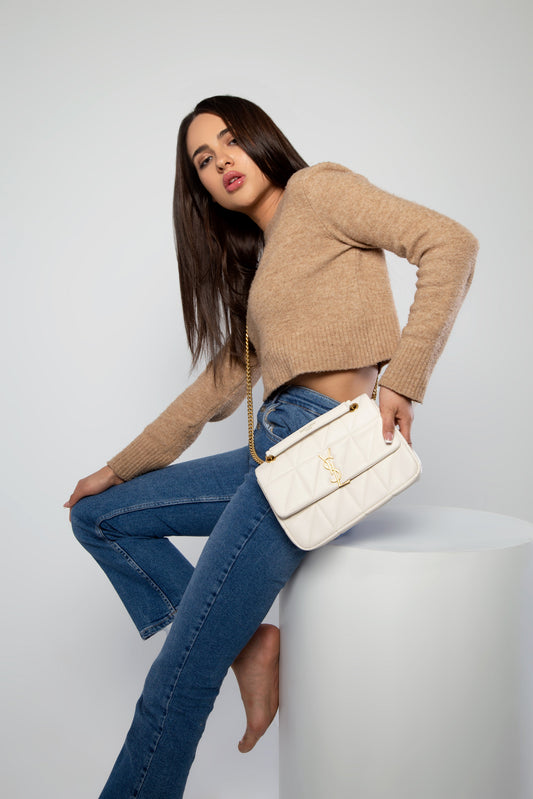 Cuero | 𝐒𝐦𝐚𝐥𝐥 𝐖𝐡𝐢𝐭𝐞 𝐋𝐞𝐚𝐭𝐡𝐞𝐫 𝐒𝐡𝐨𝐮𝐥𝐝𝐞𝐫 𝐁𝐚𝐠