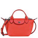 Le Pliage Xtra XS Handbag Orange Leather