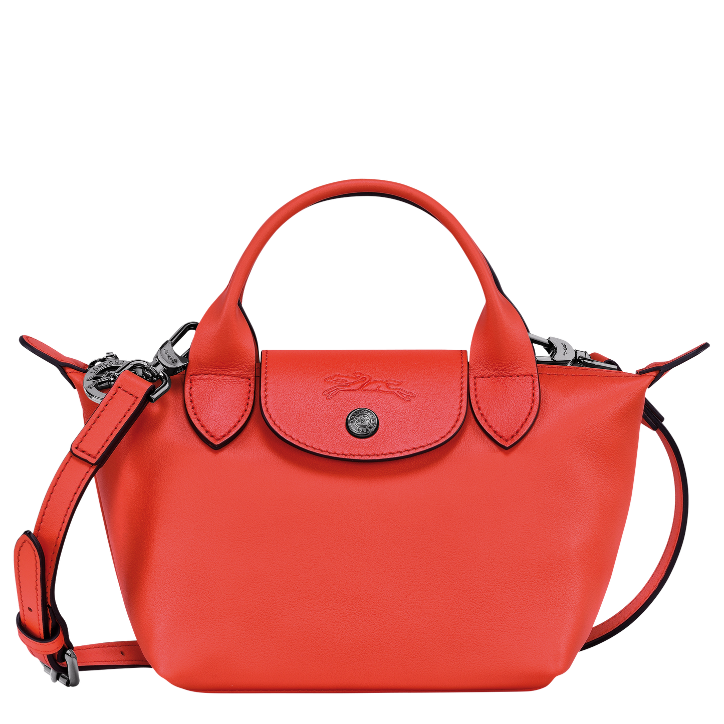 Cuero | Le Pliage Xtra XS Handbag Orange Leather