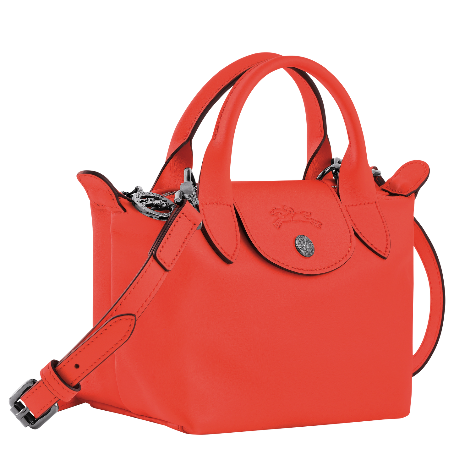 Cuero | Le Pliage Xtra XS Handbag Orange Leather