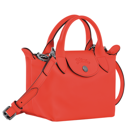 Cuero | Le Pliage Xtra XS Handbag Orange Leather