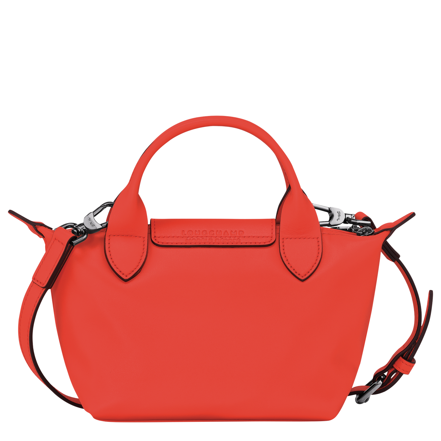 Cuero | Le Pliage Xtra XS Handbag Orange Leather
