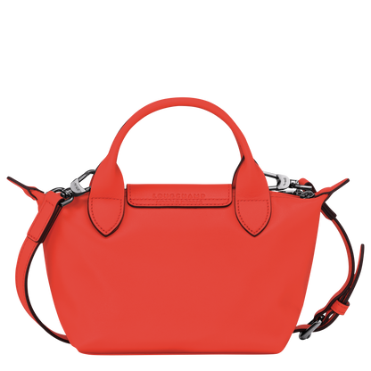 Cuero | Le Pliage Xtra XS Handbag Orange Leather
