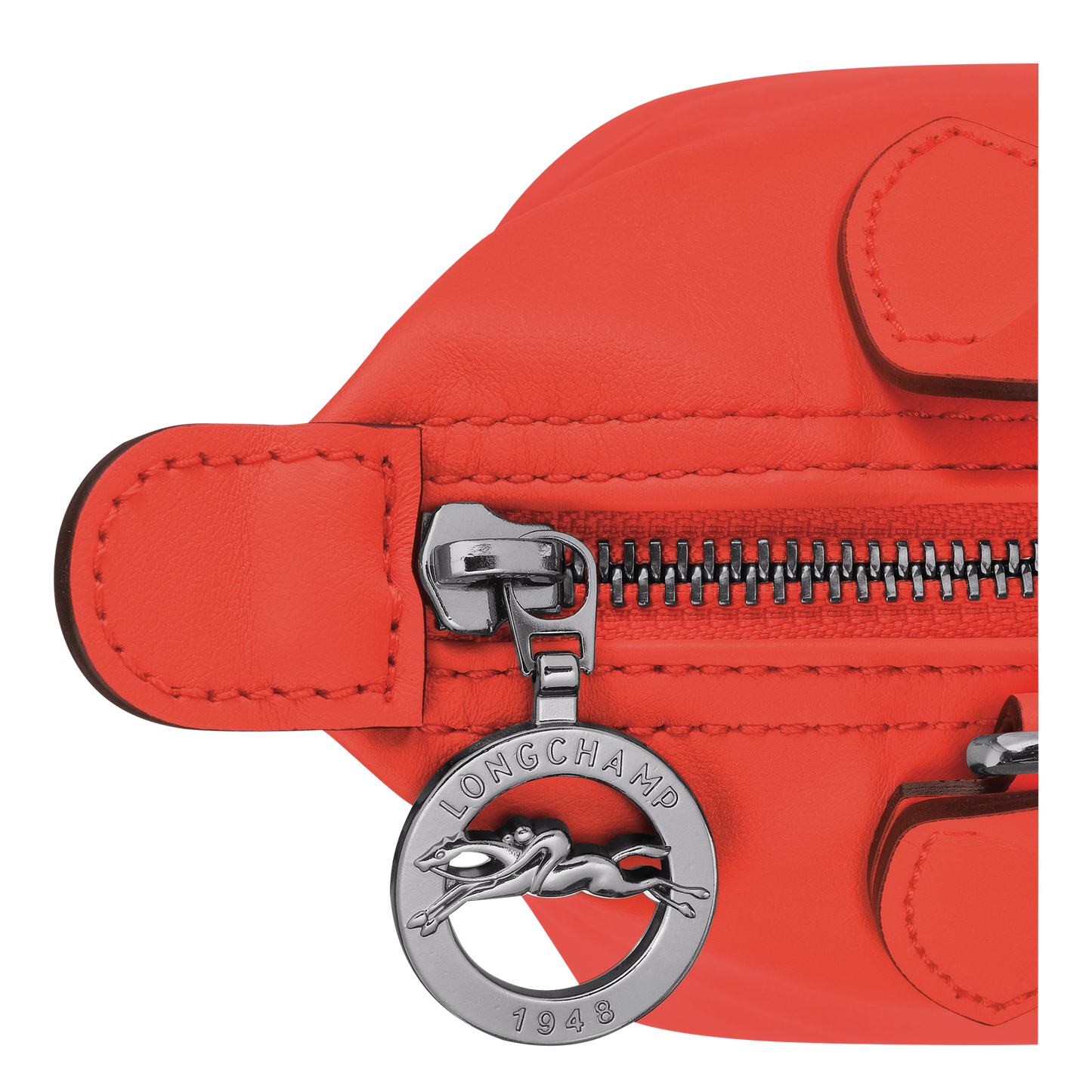 Cuero | Le Pliage Xtra XS Handbag Orange Leather