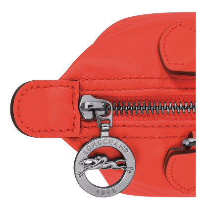 Cuero | Le Pliage Xtra XS Handbag Orange Leather