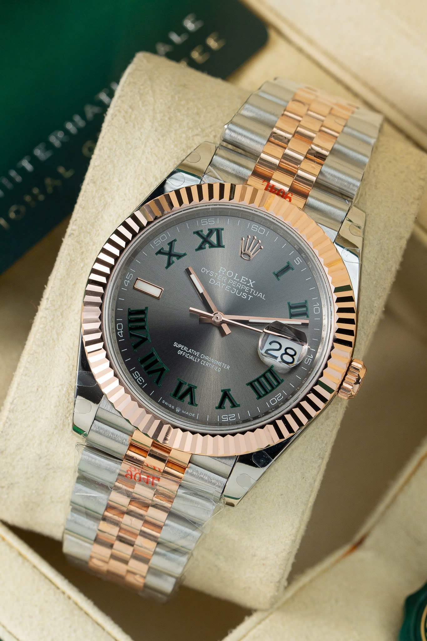 Cuero | Datejust 126331 Two Tone 41mm