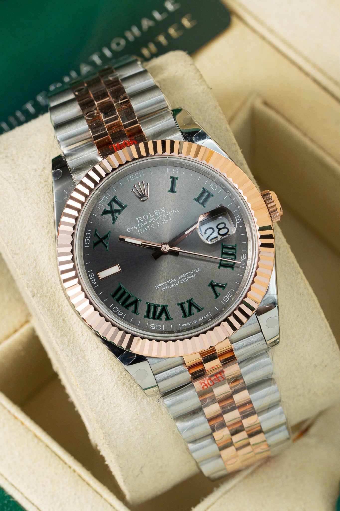 Cuero | Datejust 126331 Two Tone 41mm