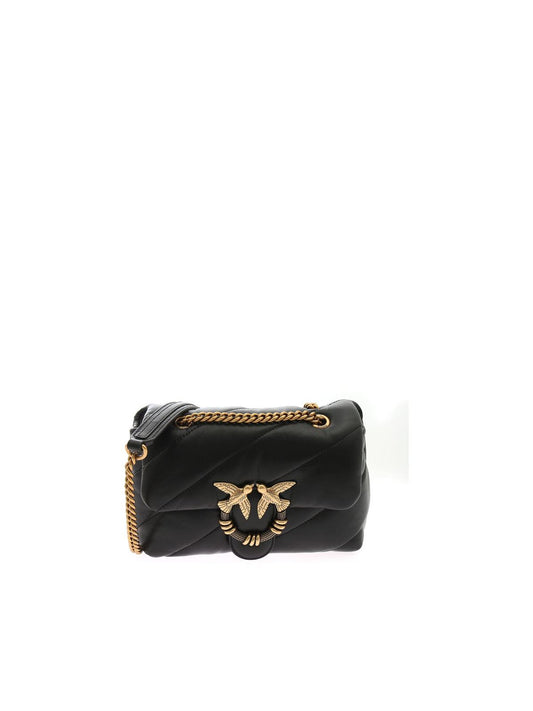 Cuero | Love Mini Puff Bag in Black