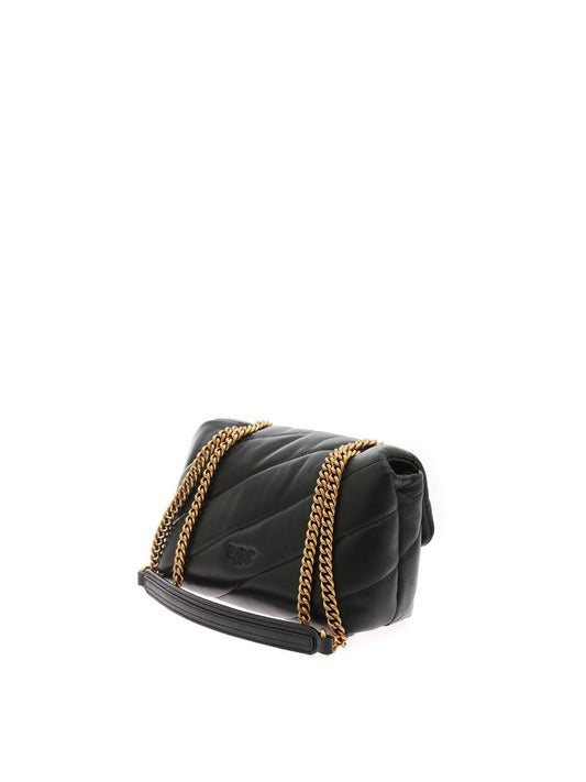 Cuero | Love Mini Puff Bag in Black