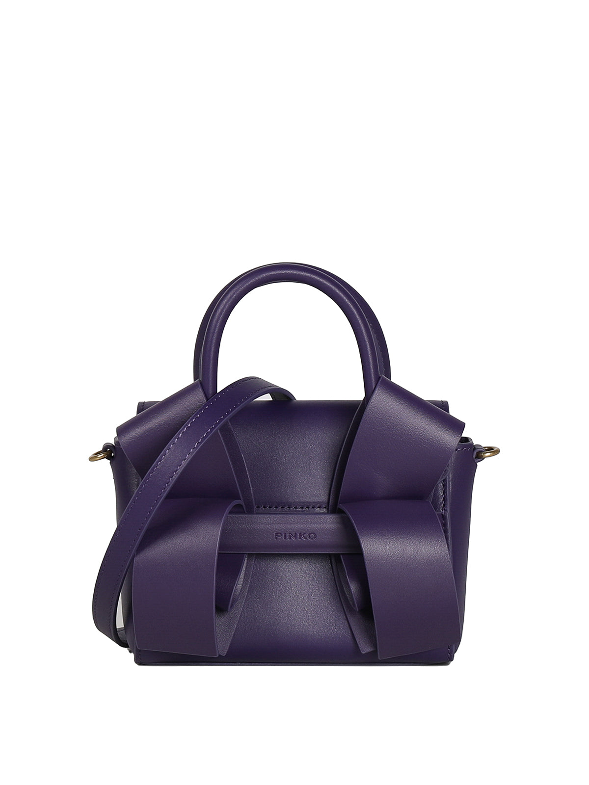 Cuero | Aika Matt Leather Bag With Bow