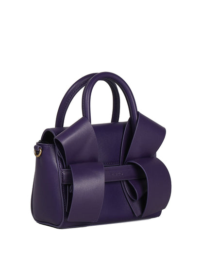 Cuero | Aika Matt Leather Bag With Bow