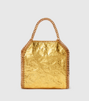 Stella McCartney Falabella Tiny Tote in Metallic Eco Leather