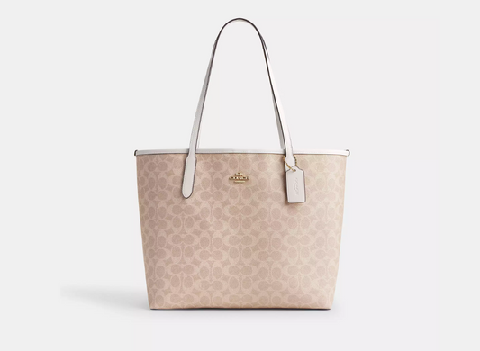 Cuero | City Tote Bag In Signature Canvas