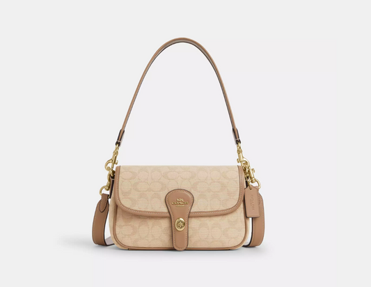 Cuero | Hadley Shoulder Bag With Signature Canvas