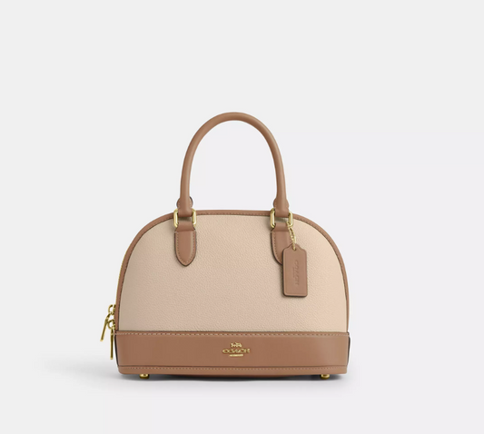 Cuero | Sabrina Satchel Bag In Colorblock