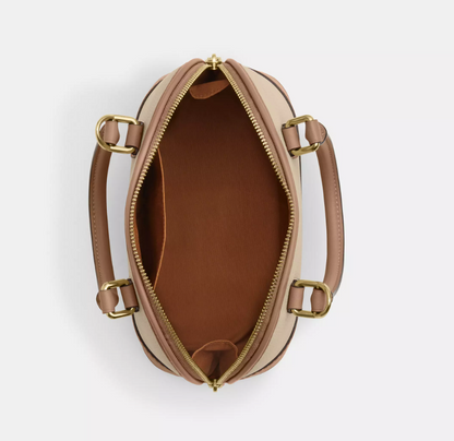 Cuero | Sabrina Satchel Bag In Colorblock