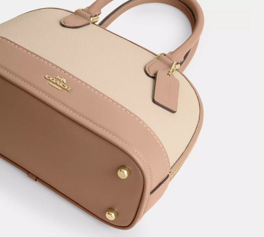 Cuero | Sabrina Satchel Bag In Colorblock
