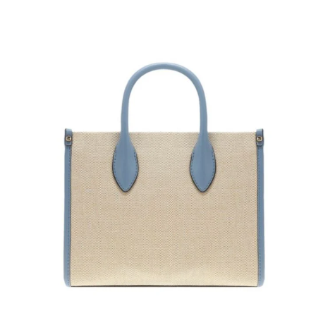 Cuero | Mirella Small Two-Tone Canvas Crossbody Bag