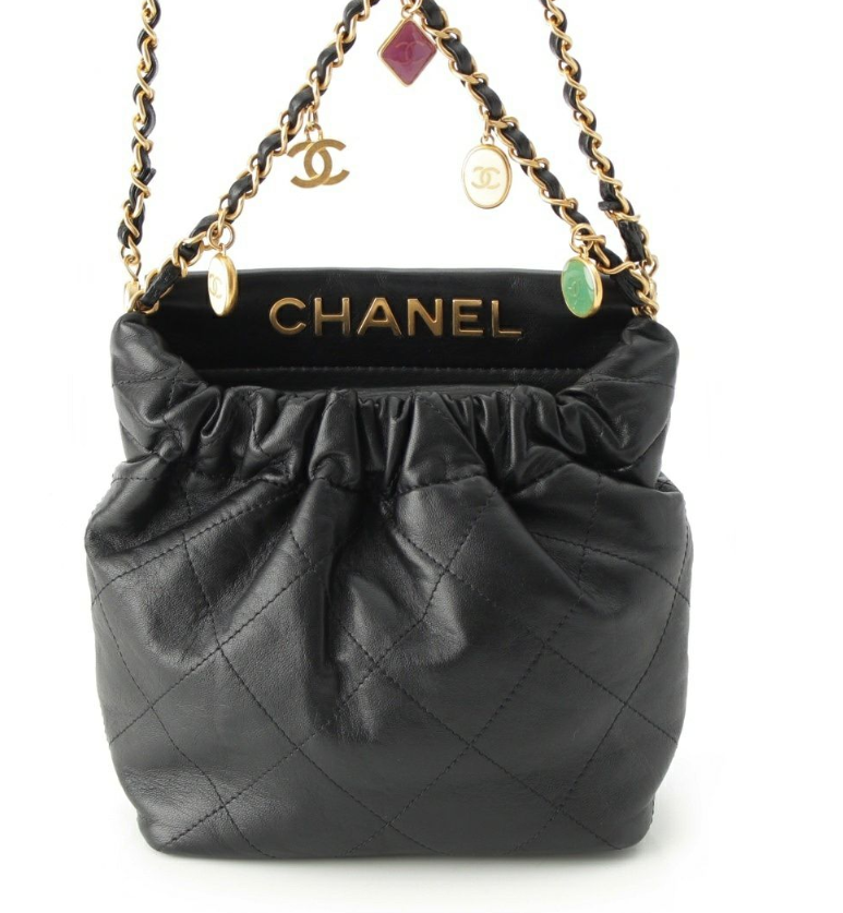 Cuero | Leather Shoulder Bag Black